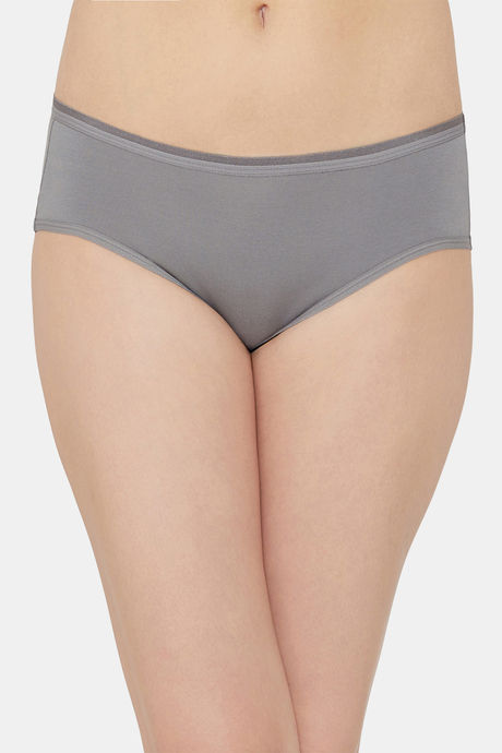 Wacoal Medium Rise Half Coverage Hipster Panty - Black Beige Frostgrey — image 2